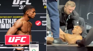 إصابة خطيرة.. لحظة سقوط مروع لمصارع في نزال الفنون القتالية المختلطة